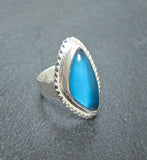Sterling Silver & Bowlerine Ring #1172