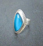 Sterling Silver & Bowlerine Ring #1172